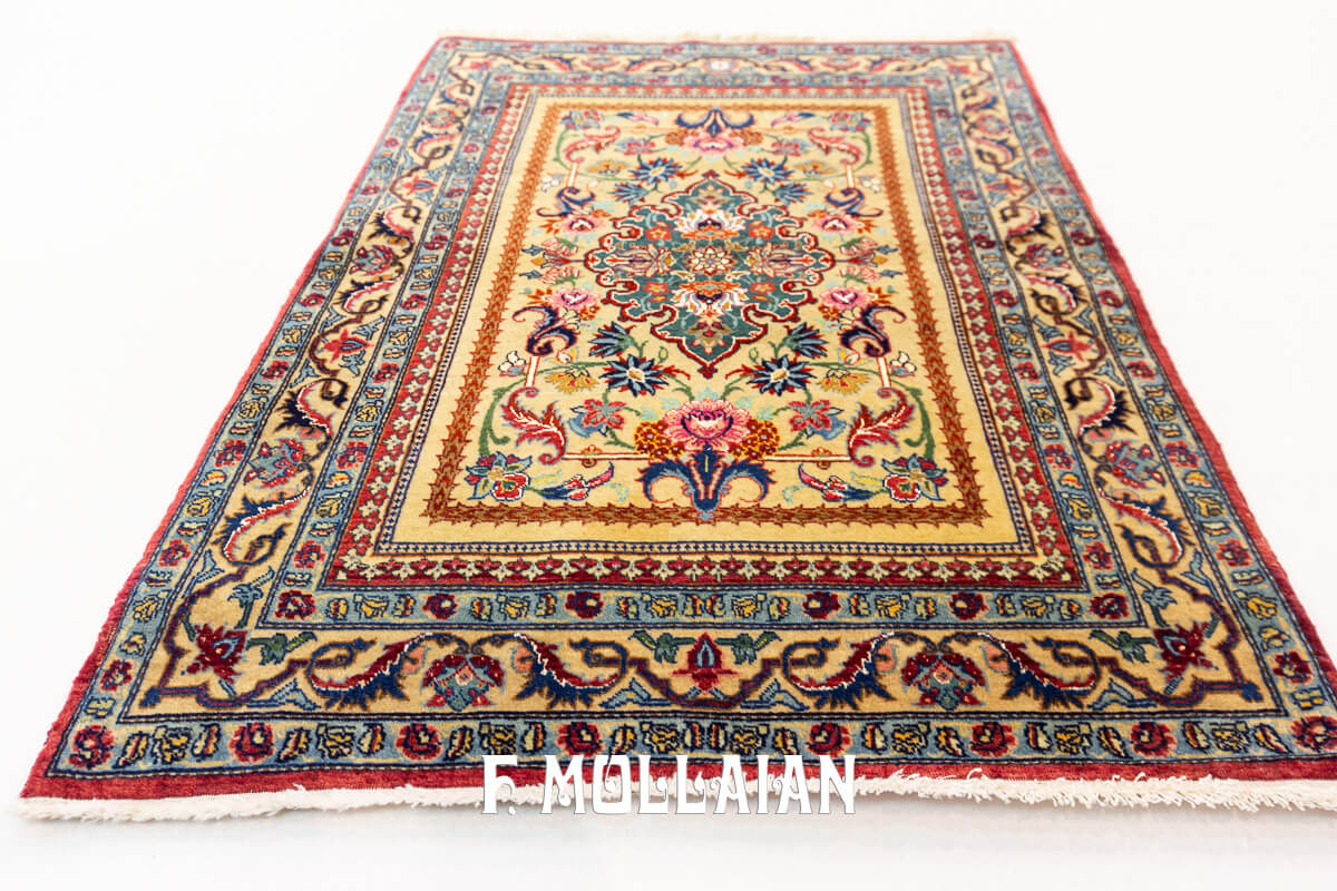 Antique Tehran Part Silk Rug n°:268990